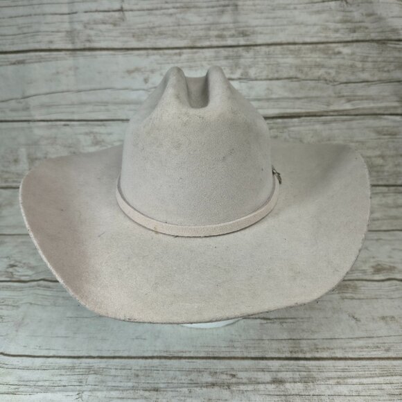 Justin 3x Quality Felt Fur Western Cowboy Hat Size 7
